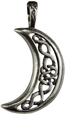 Celtic Moon Amulet