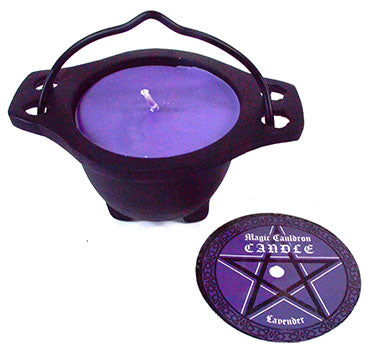 Lavender Cauldron Candle