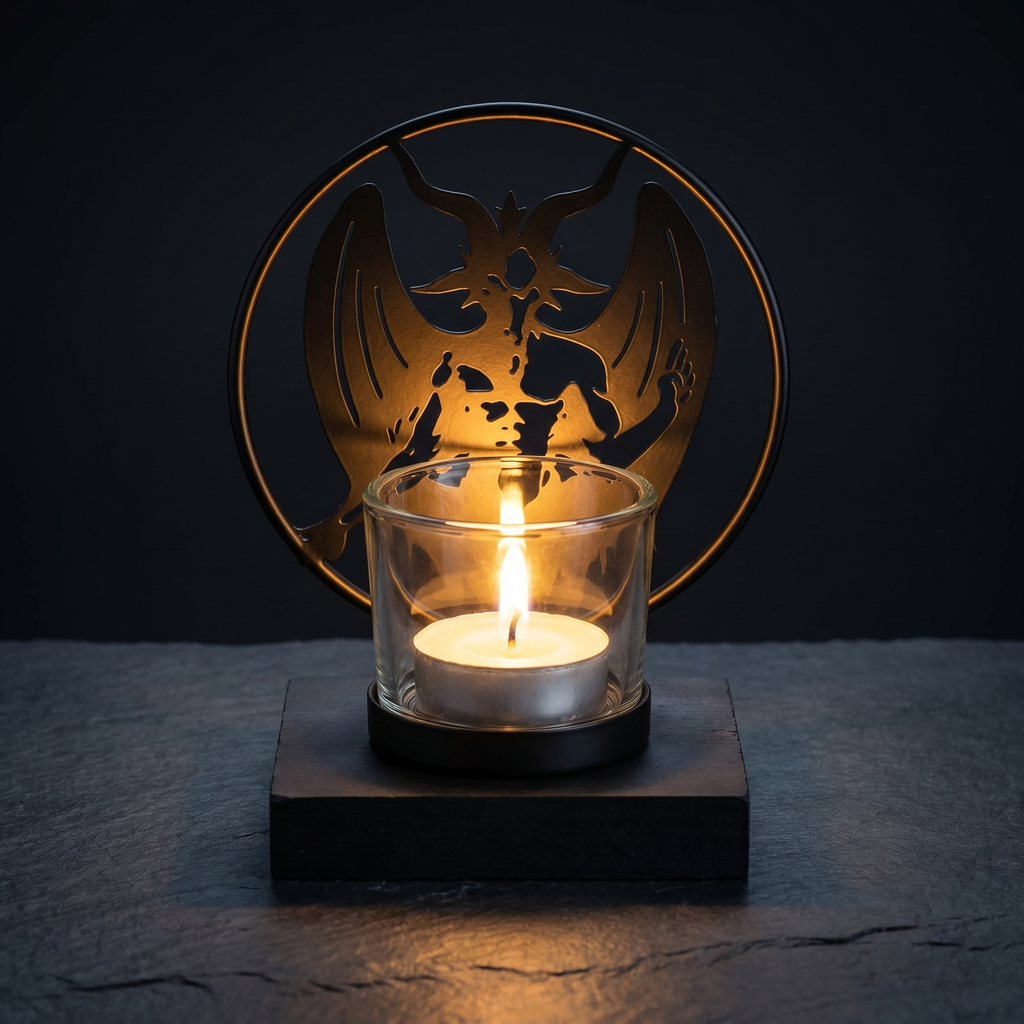 Baphomet Tealight Guardian - Persephone lifestyle product photo