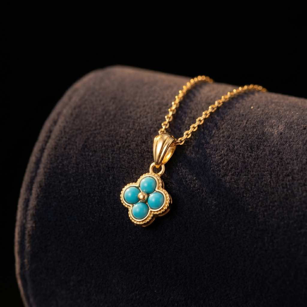 Clover of Fortune Necklace - Persephone lifestyle product photo