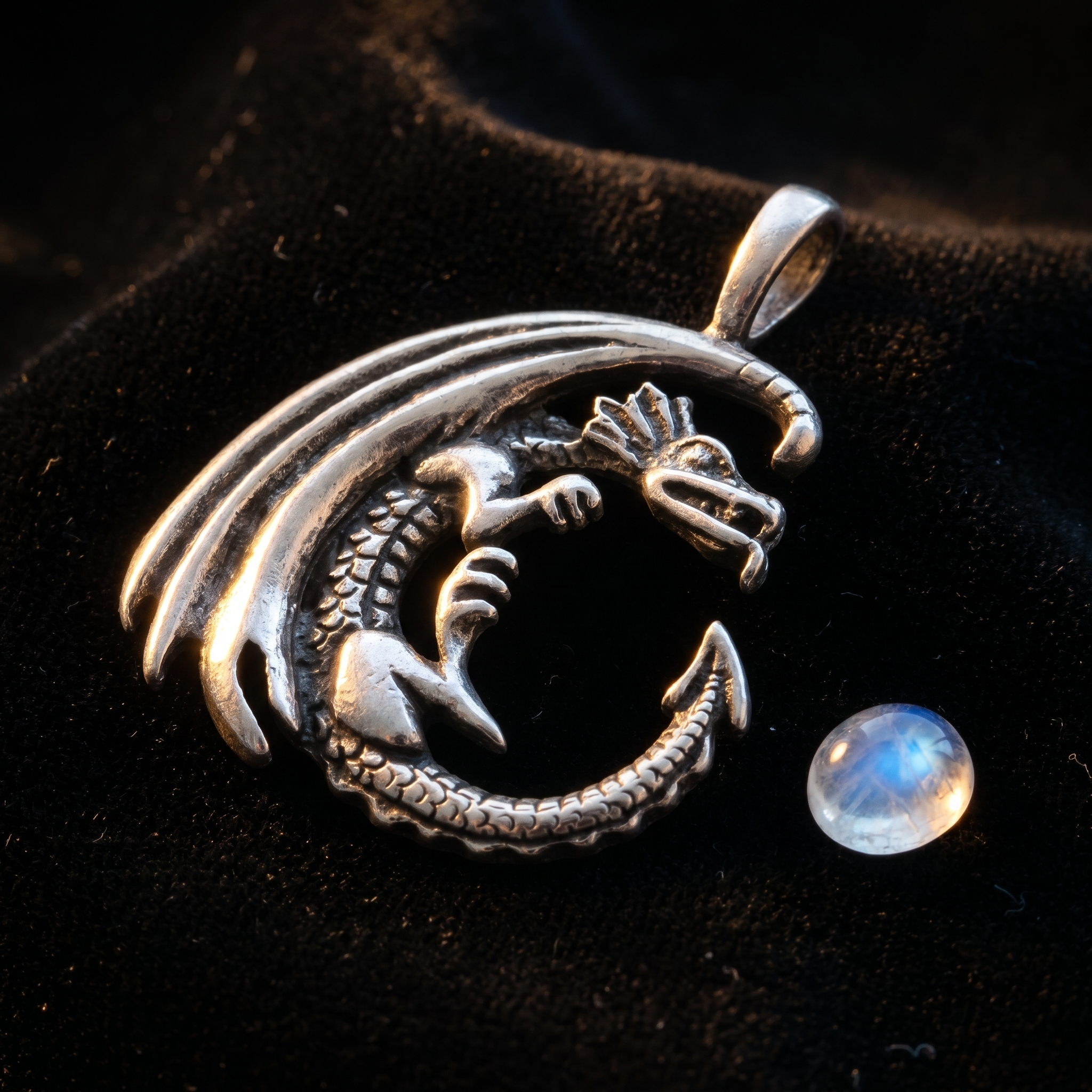 Dragon Moon Amulet - Persephone lifestyle product photo
