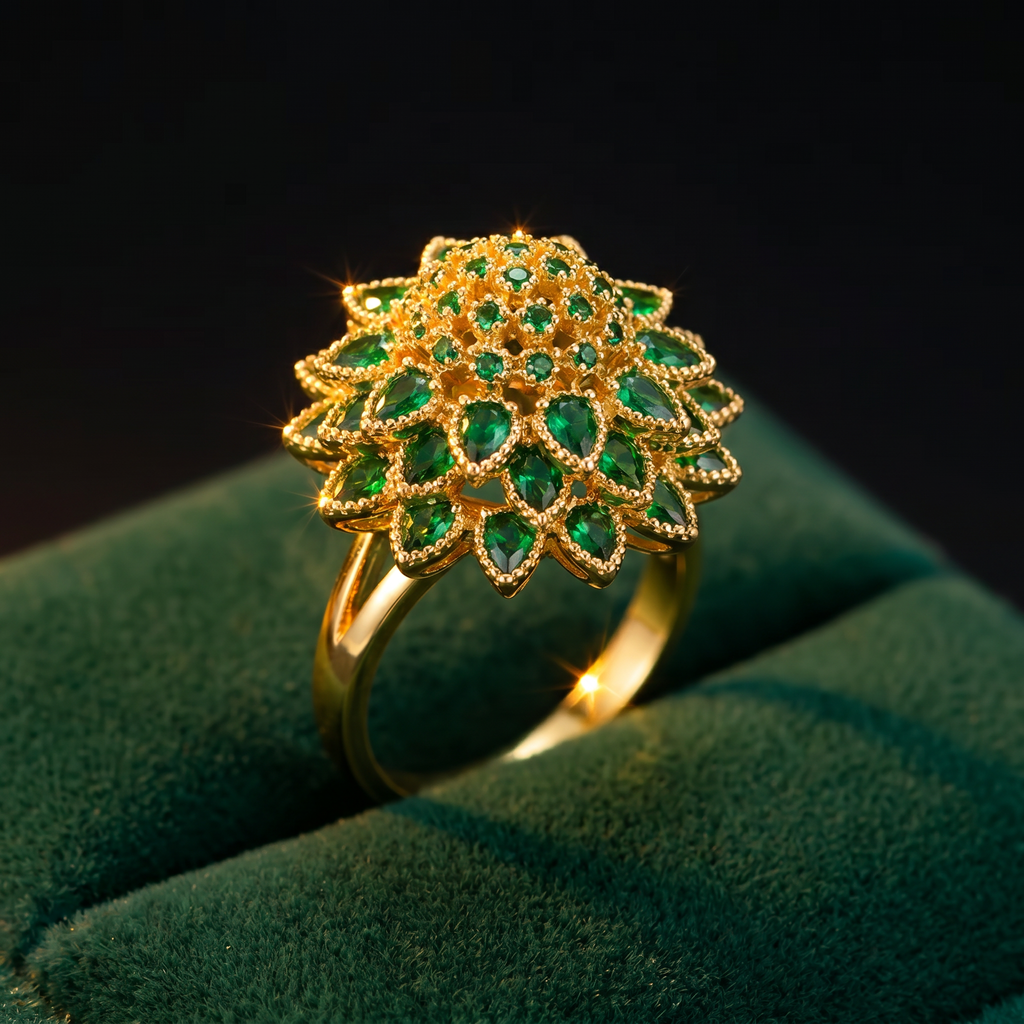 The Verdant Ring — Gold - Persephone lifestyle product photo