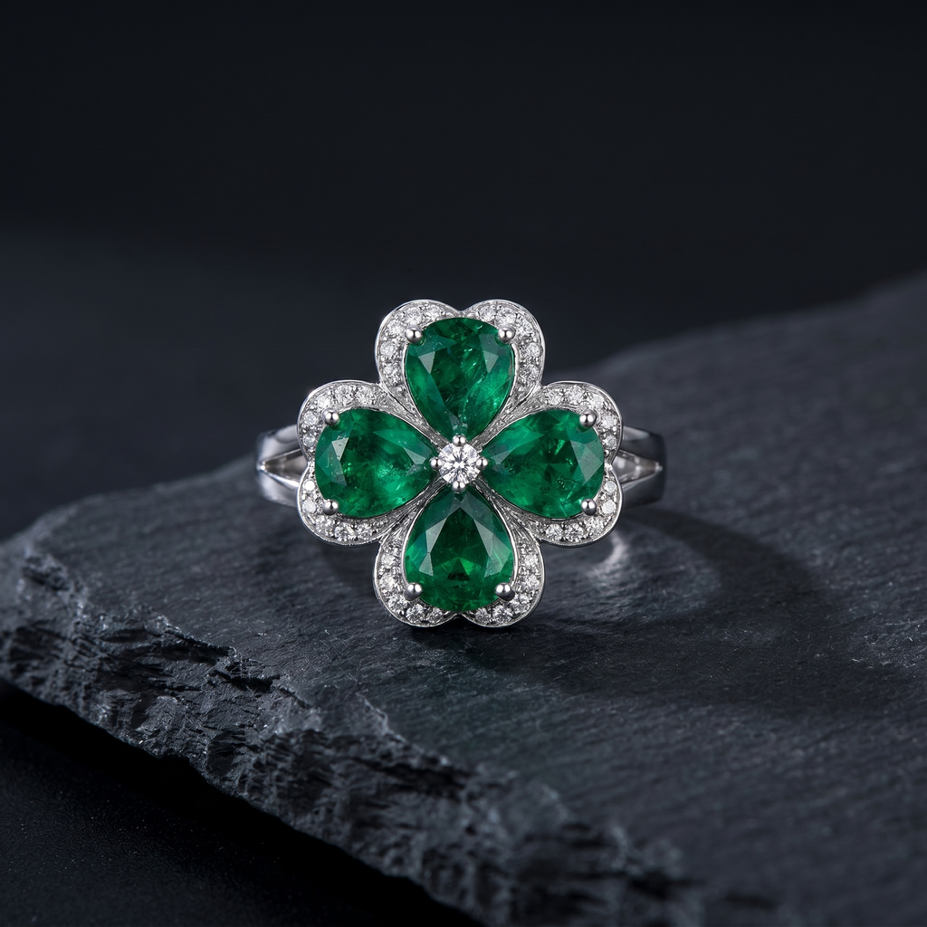 The Verdant Ring — Silver - Persephone lifestyle product photo