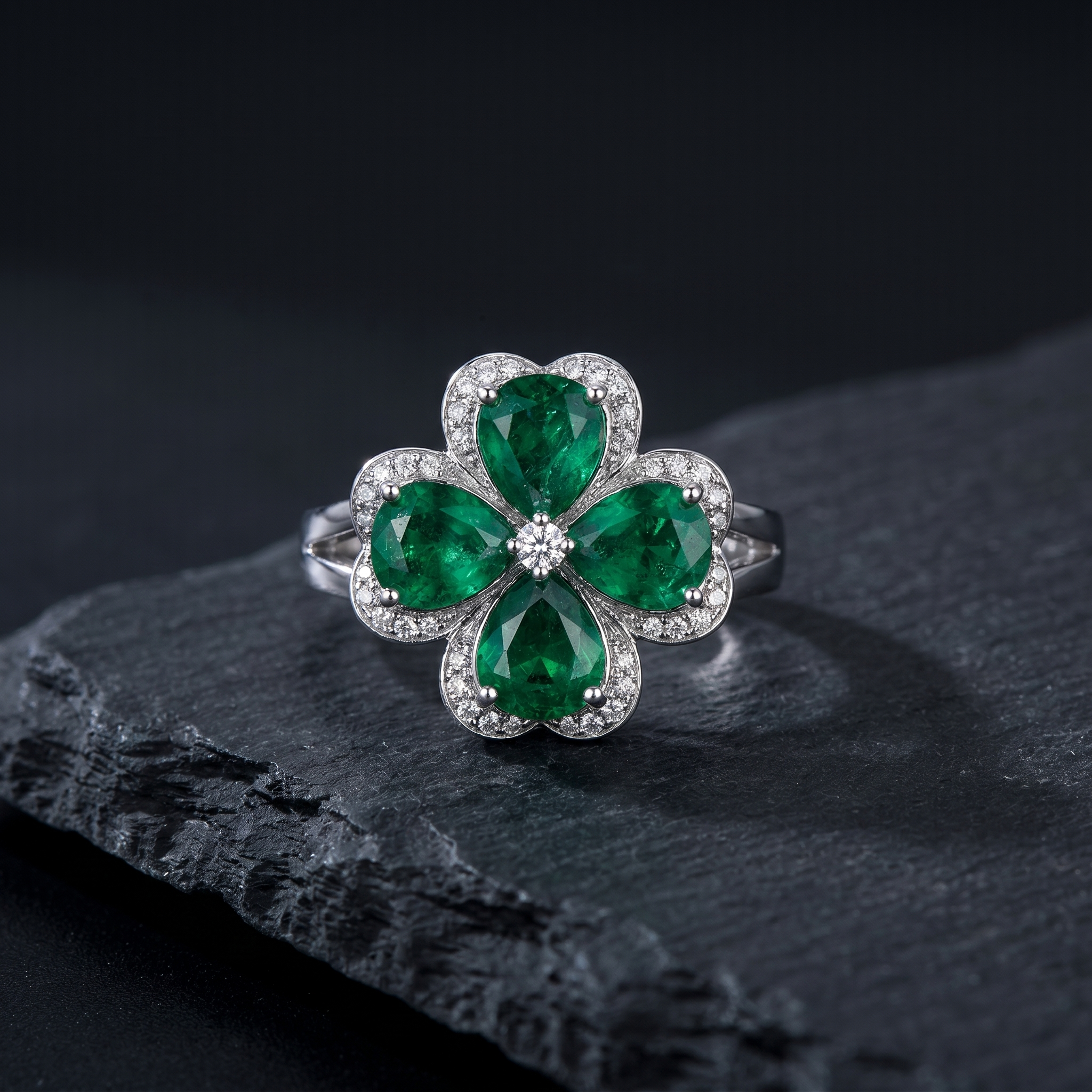 The Verdant Ring — Silver - Persephone lifestyle product photo